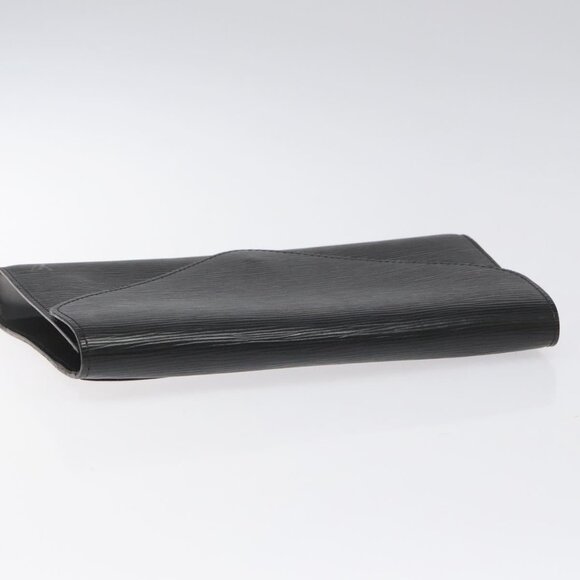 LOUIS VUITTON Epi Art Deco Clutch Bag Black M52632 LV Auth EC463 - Picture 7 of 15